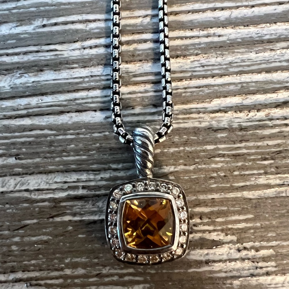 David Yurman Petite Albion Pendant Necklace